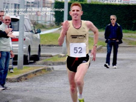 frederic vainqueur du semi maubeuge